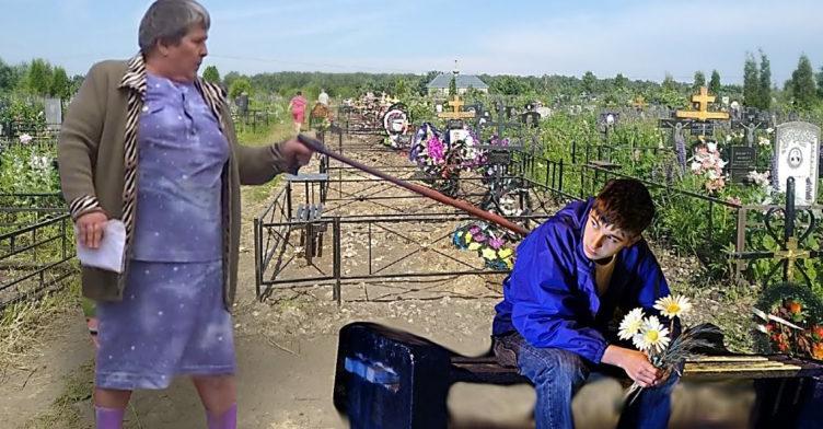«Тьoтя, а ви хто взагалі?» — запитав мене рідний СИН, коли я випадково побачила його на лавці біля чужої могили …