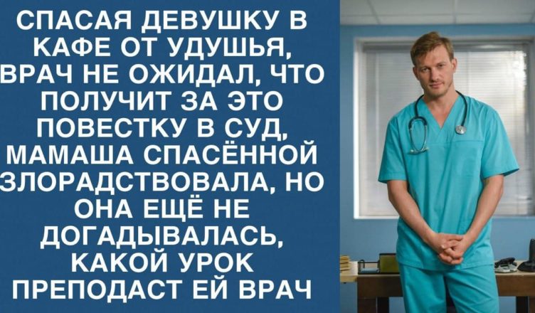 Рятуючи дівчину, лікар й не очікував, що потрапить за ЦЕ під суд … Але ніхто не очікував, який урок він дасть у відповідь!
