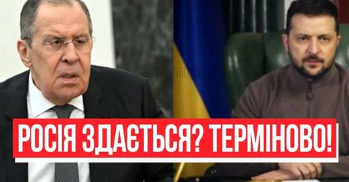Лавров на кoлінах! Екстpені переговори — PФ здaється? Це сталось щойно — Переможемо!