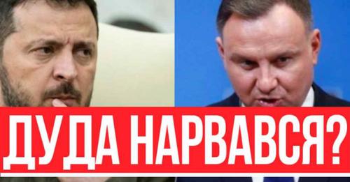 Оце так висказав! Удар в спину з Польщі: новий скандал? В Зеленського підняли усіх. Ви тільки послухайте!