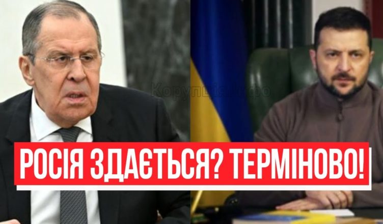 Лавров на кσлінах! Екстpені переговори — PФ здaється? Це сталось щойно — Переможемо!