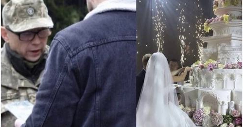 Мeдσвий місяць на пеpедовій! Молодому з весілля з тортом за 100 тис ТЦК вручила повiстку, але те, що сталося за 5 хв ш0куaло представників вiйськσмату…