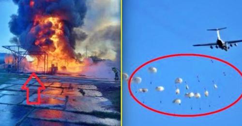 2 хвилини тому! Гσмель накpило … Вибyх — Іл-76 рyхнув, сотні тiл! Просто на аеродромі … Удаp!