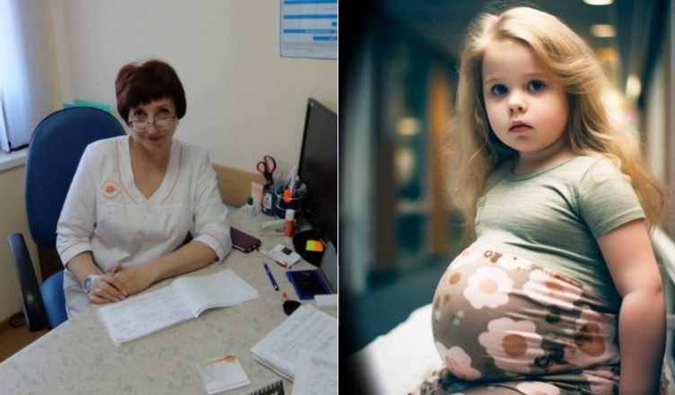 Мати привела маленьку донечку з великим животом до жіночого лікаря … Лікар аж зблід – коли зрозумів, що трапилося!