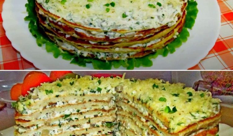 Всі гості просять приготувати цей курячий тортик! Та я й сама від нього на захваті …