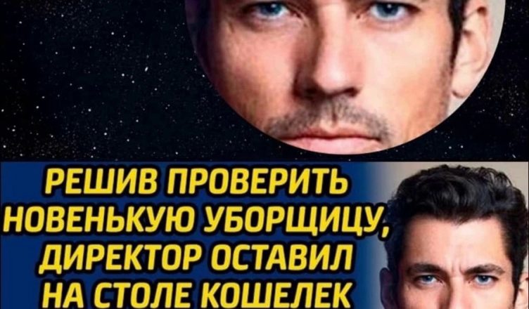Вирішивши перевірити новеньку прибиральницю, директор залишив на столі гаманець і увімкнув камеру… А коли…
