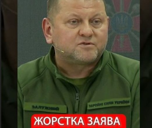 Тільки що по всіх каналах прозвучала жσртска заява Залужного