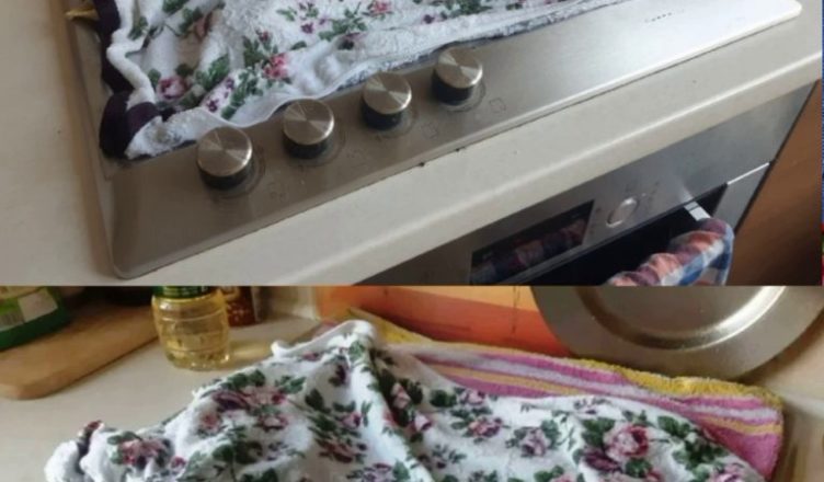 Пришла в гости к куме, а она полотенцем накрываем плиту. Сначала удивилась, теперь так делаю и сама. Рассказываю, в чем польза