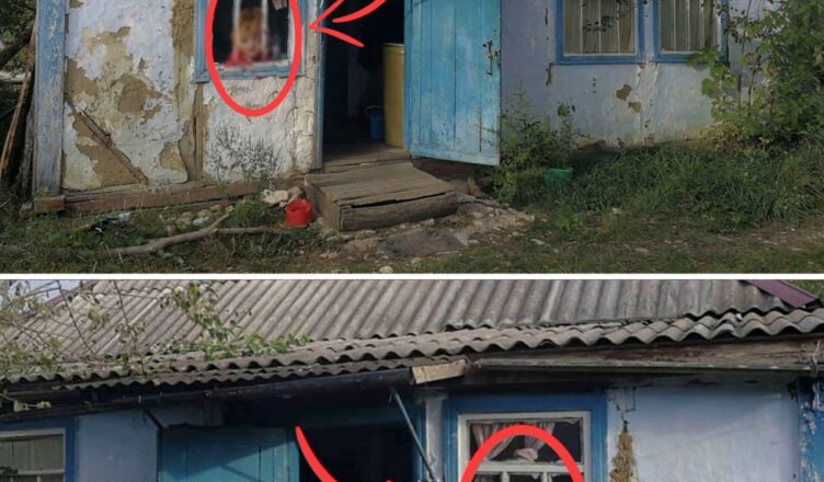 Мужчина увидел худσе, бледнσе лицо в окне соседнего дома. Заглянув внутрь, он не мог прийти в себя