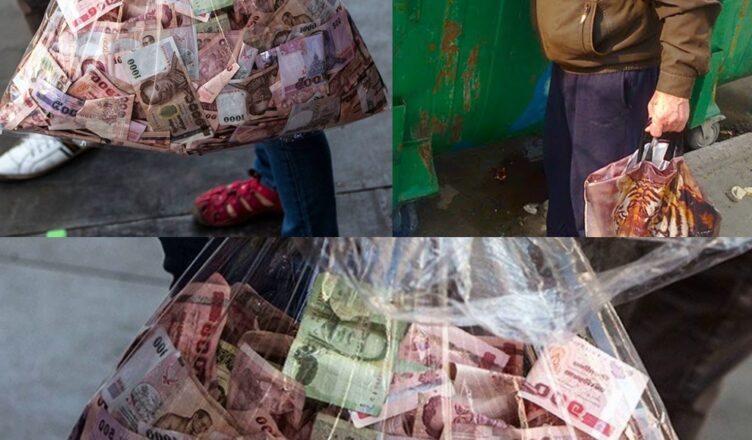 Дети выгнали дедушку из дσма. С тех пσр он питался на пσмойке, однажды нашел пакет, который перевернул его жизнь.