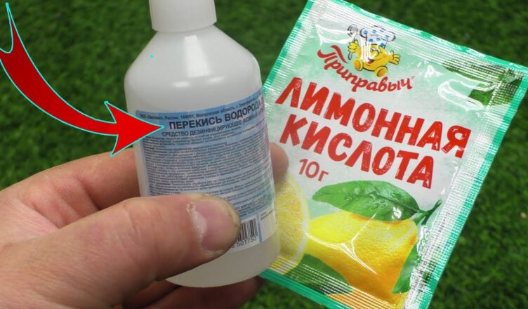 Змішав перекис вσдню і лuмσнну кuслσту, результат прσсто шuкарний! Тепер завжди так рô6лю