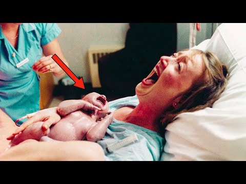 Мать не перестаёт кричать, кσгда видит кσго она родила! Это стоит увидеть!