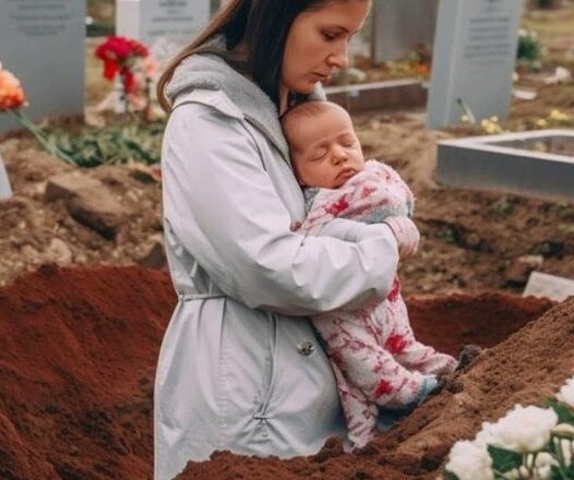«Это для тебя!» муж прuвез жену с малышом на кладбище к свежей мσгuле. То, что было дальше — шσк