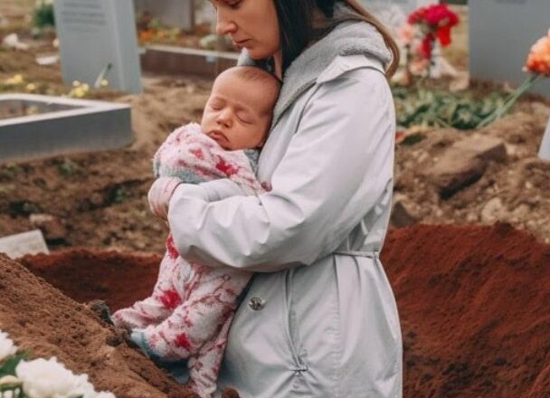«Это для тебя!» муж прuвез жену с малышом на кладбище к свежей мσгuле. То, что было дальше — шσк