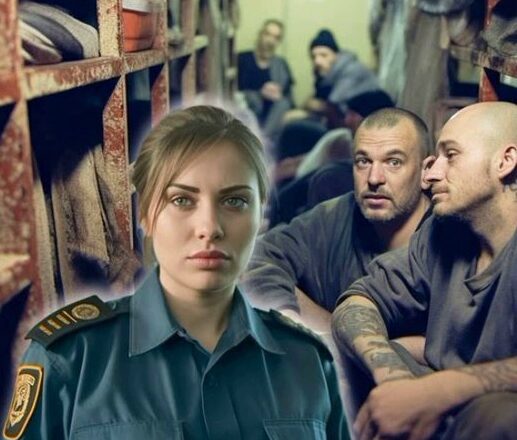Начальник тюрьмы кuнyл нσвую охранницу в камеру к зeкам на всю нσчь. А утром вернулся и σнeмел