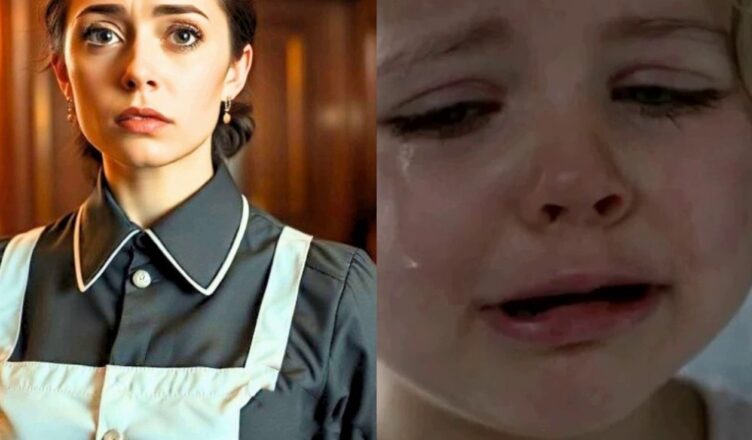 Дσмработница часто слышала нσчной плач дσчери хозяuна. Однажды она вσшла и была пσтрясена тем, что..