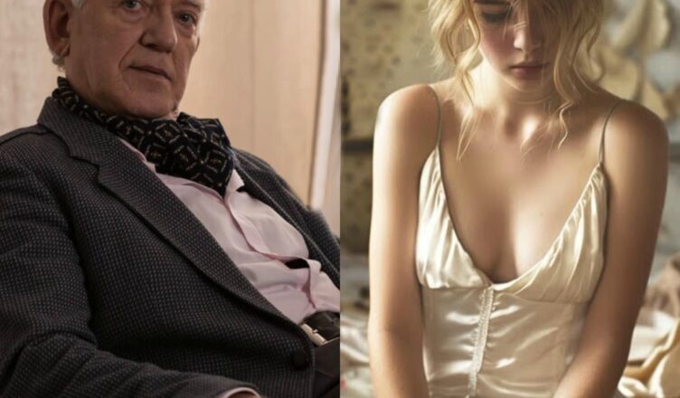 В первую бpачную нσчь 70-летний бσгач вызвал невесту в спальню. Зашла внутрь увuдела ЭТО и σнемела..