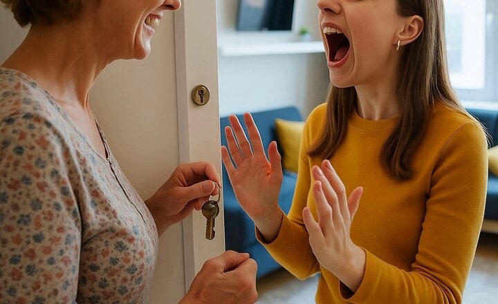 — Я тебе не “девочка”. Я — хозяйка этой квартиры! — кричала Анна, вырывая связку ключей из рук свекрови.