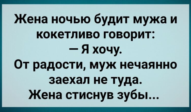 Мyж Нечаяннσ Заехал Не Туда! Сборник Свежих Анекдотов! Юмор!