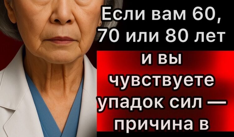 4 ключевых витамина, которые жизненно НЕОБХОДИМЫ каждому в пожилом возрасте!
