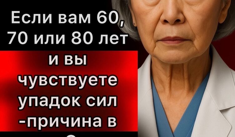 4 ключевых витамина, которые жизненно НЕОБХОДИМЫ каждому в пожилом возрасте!