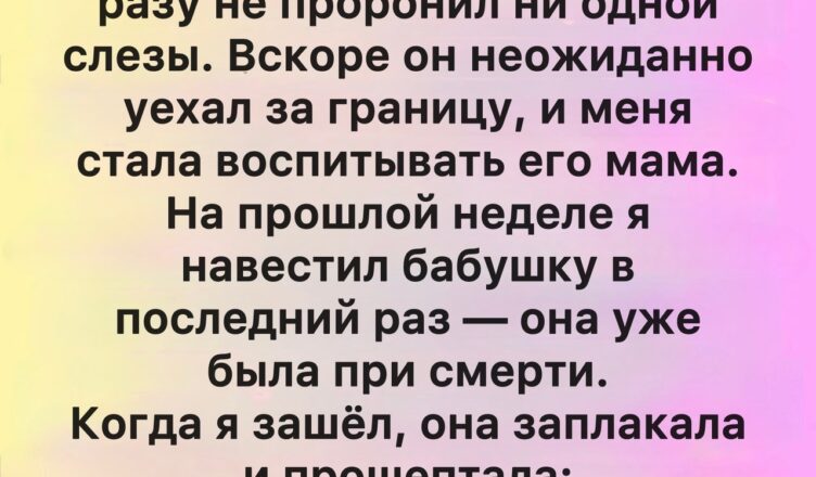 У каждой семьи — свои тайны.