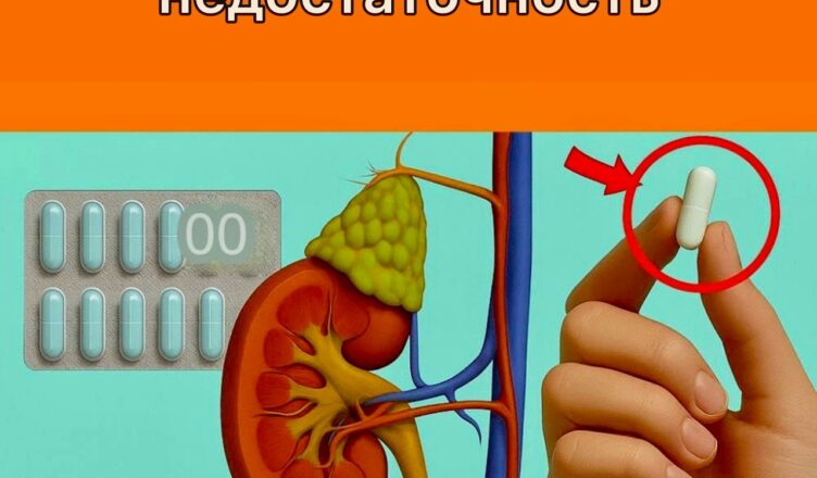 Таблетка, которая постепенно разрушает почки и может привести к почечной недостаточности.