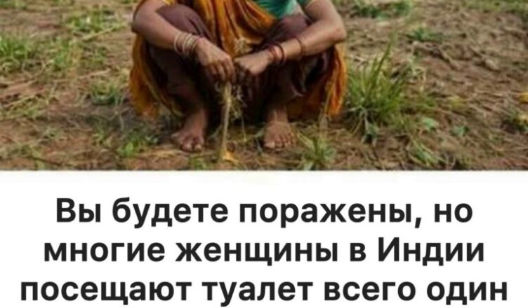 Сначала я думал, что это шутка… но потом узнал, почему многие индийские женщины действительно ходят в туалет всего один раз в день