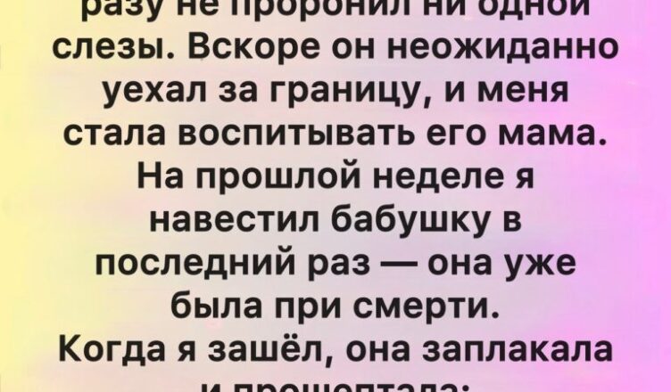 У каждой семьи — свои тайны.